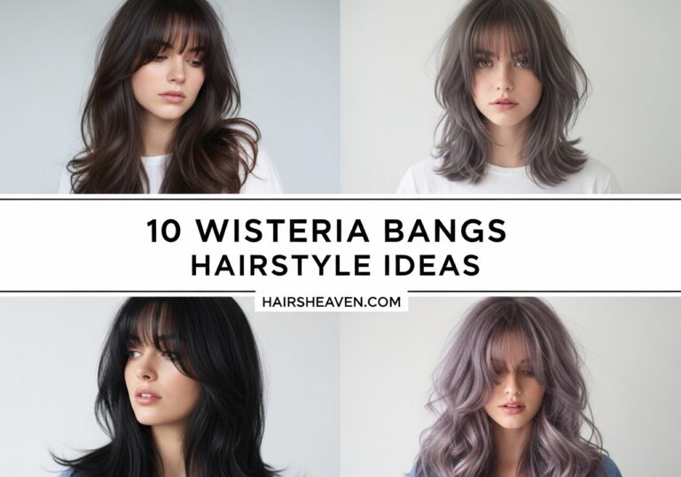 Wisteria Bangs Hairstyle Ideas