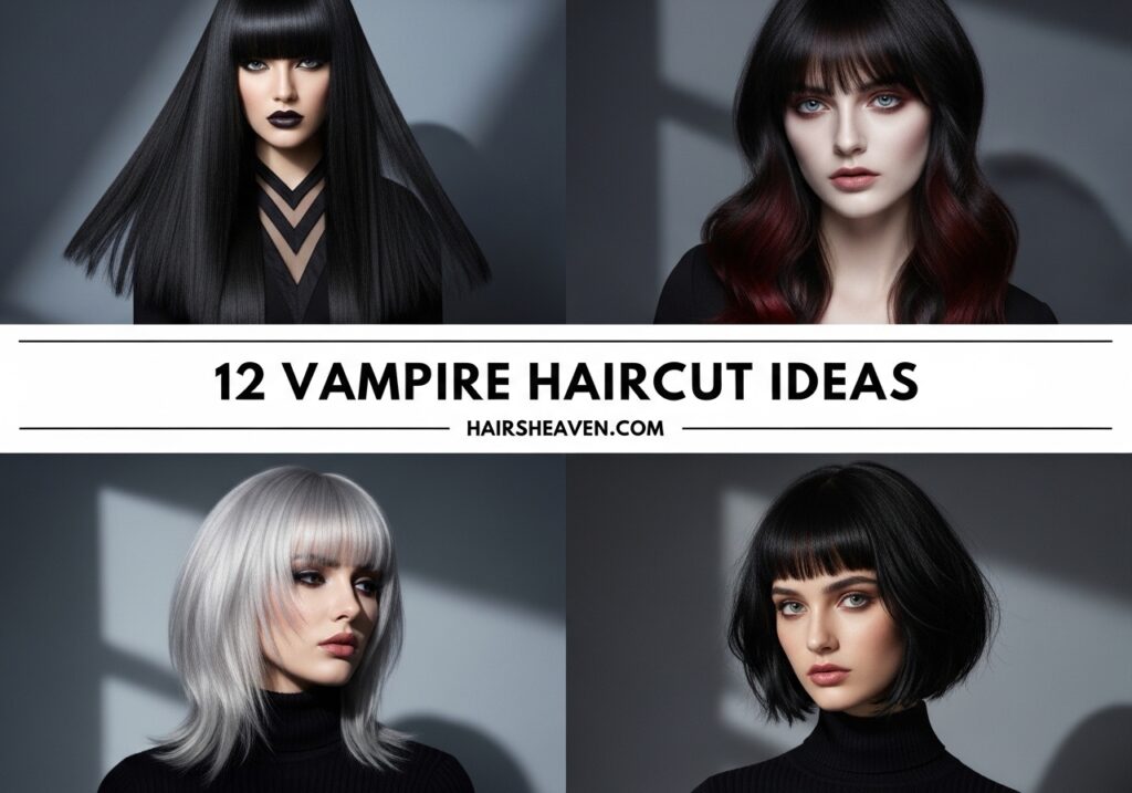 Vampire Haircut Ideas