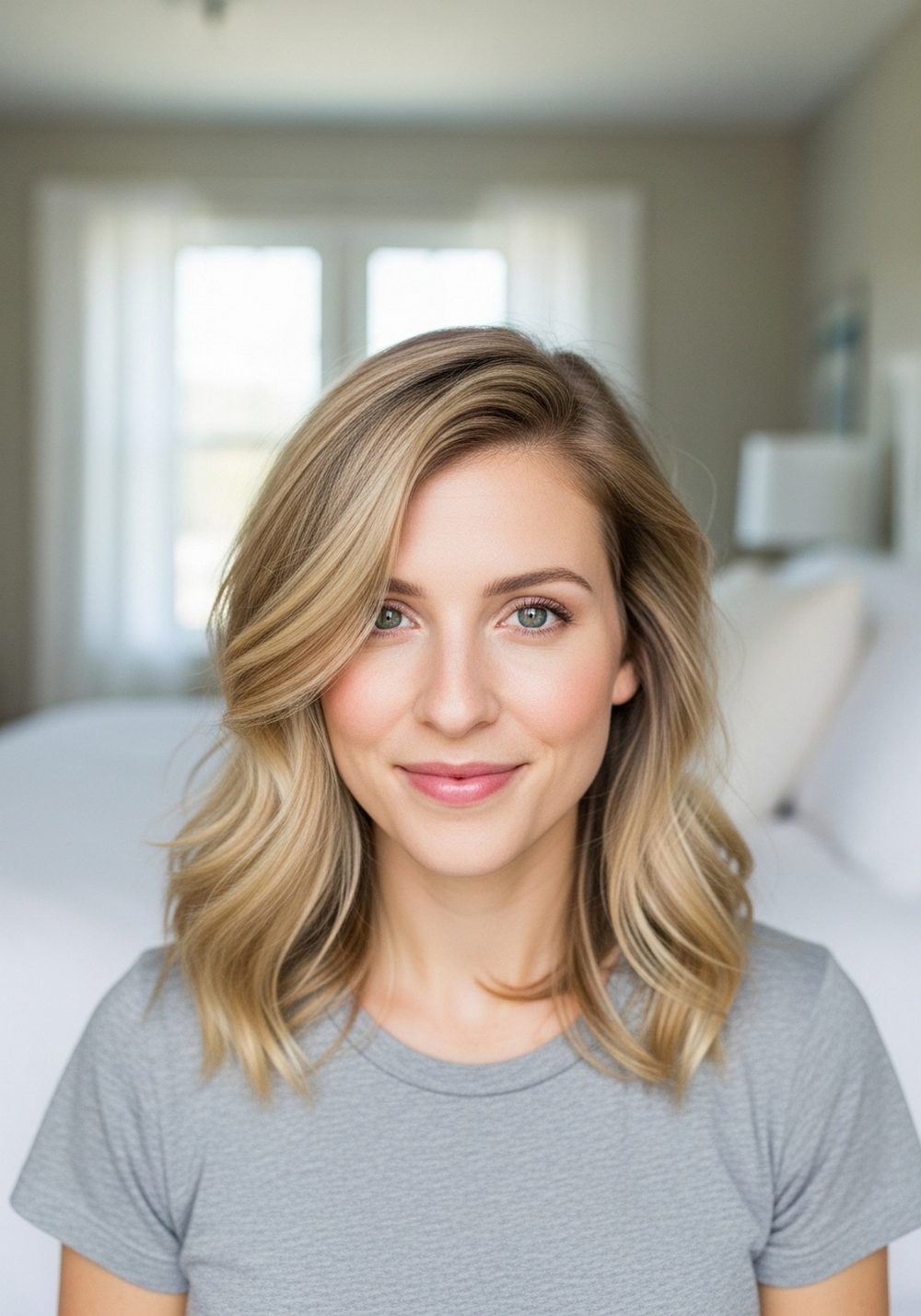 Fine Hair Volume Ghost Waves Hairstyle