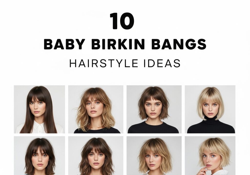 Baby Birkin Bangs Hairstyle Ideas