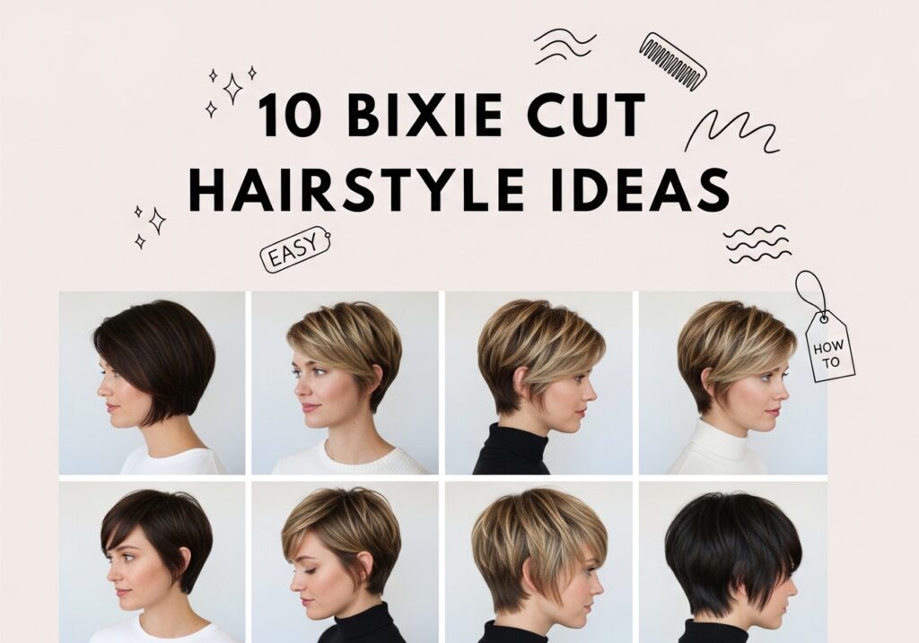 Bixie Cut Hairstyle Ideas
