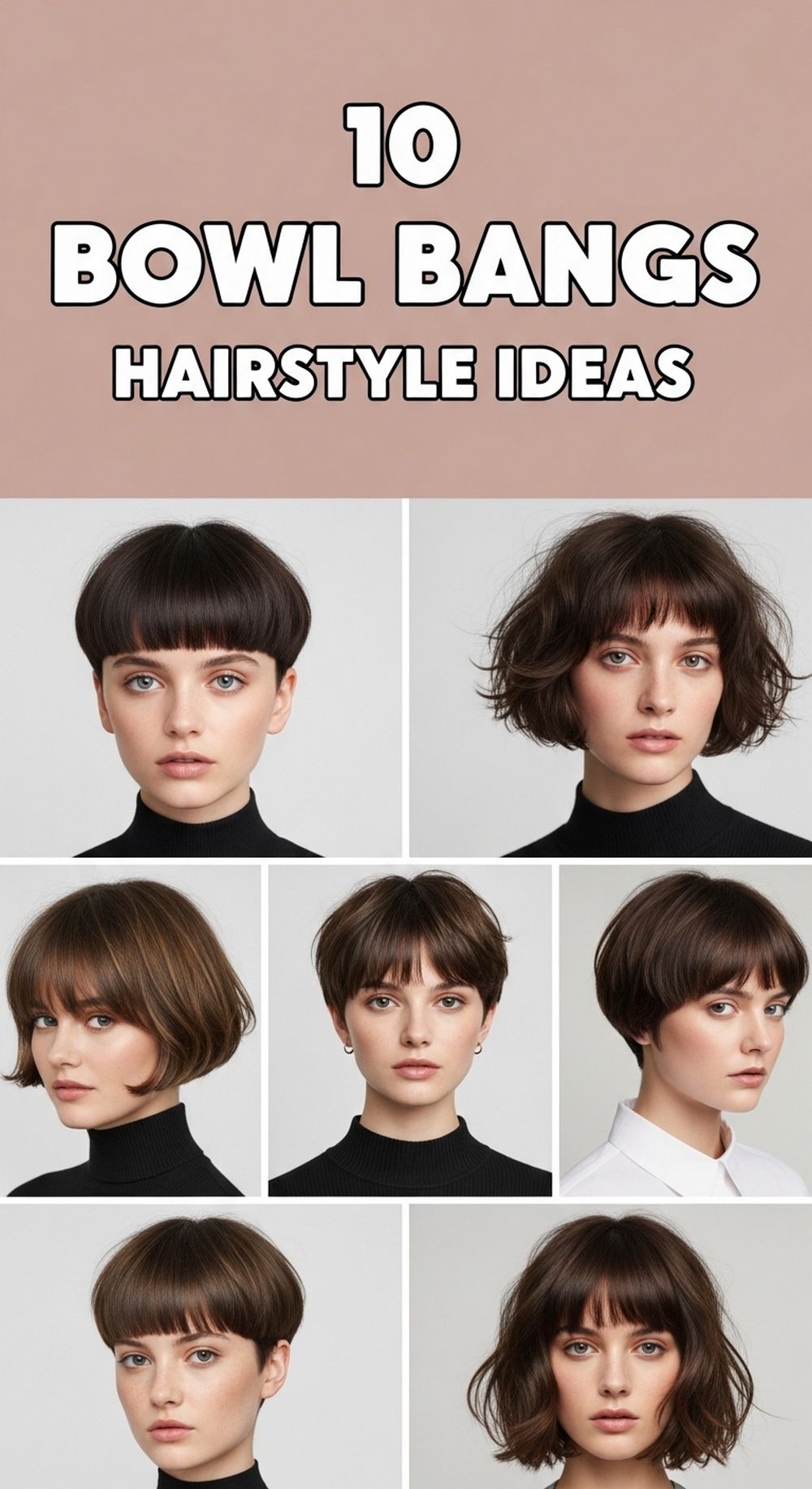 Bowl Bangs Hairstyle Ideas
