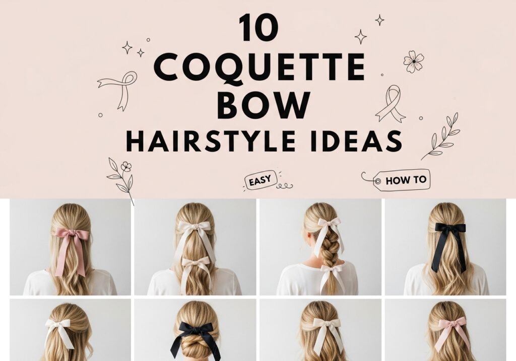 Coquette Bow Hairstyle Ideas