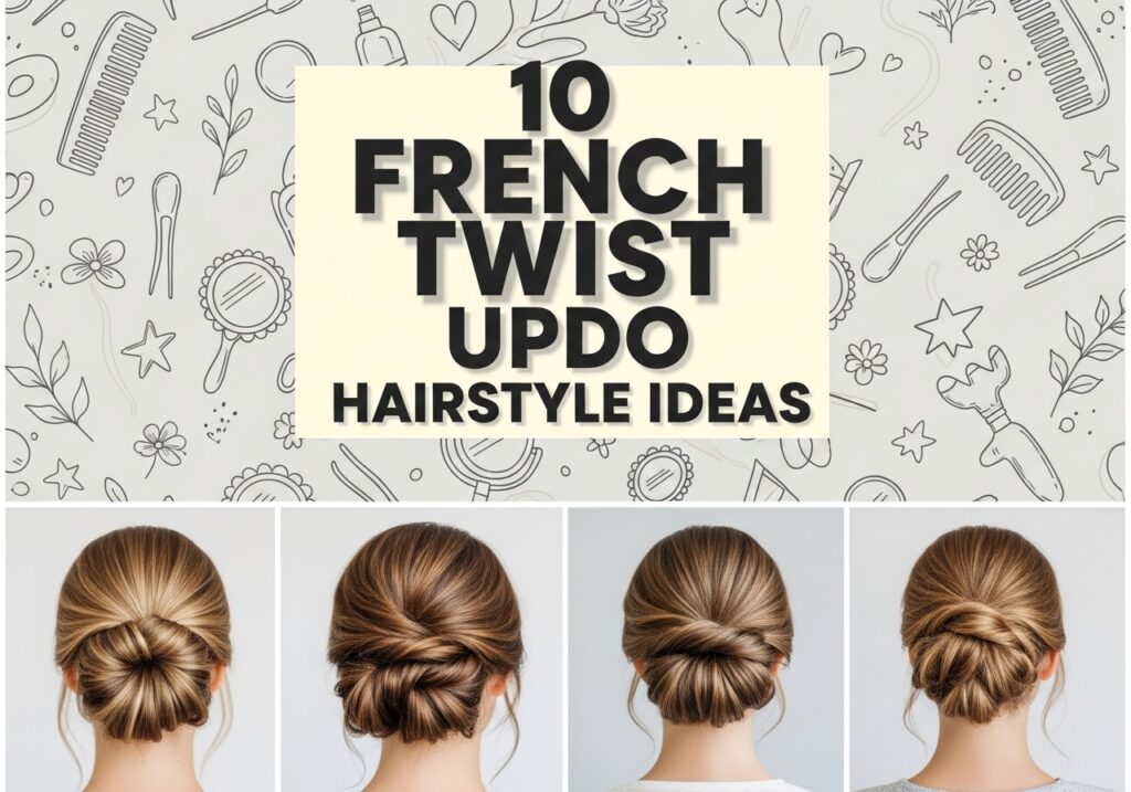 French Twist Updo Hairstyle Ideas