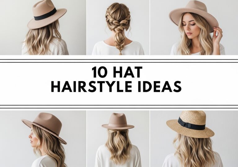 Hat Hairstyle Ideas