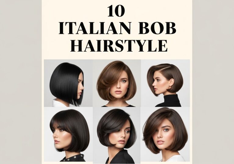 Italian Bob Hairstyle