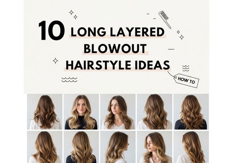 Long Layered Blowout Hairstyle Ideas