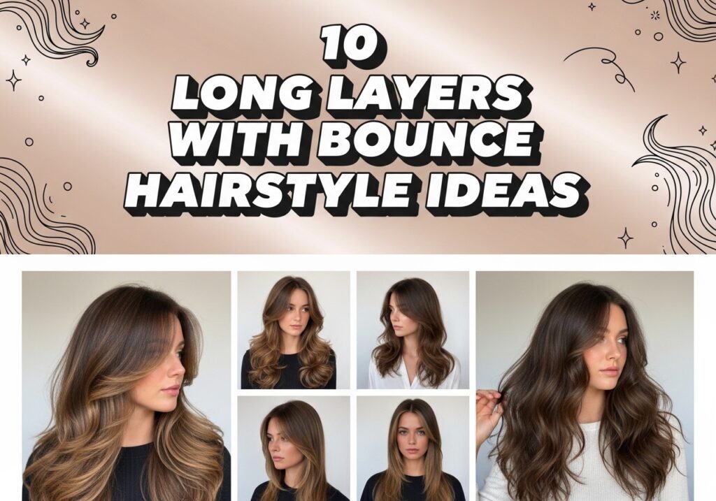 Long Layers Hairstyle Ideas With Bounce