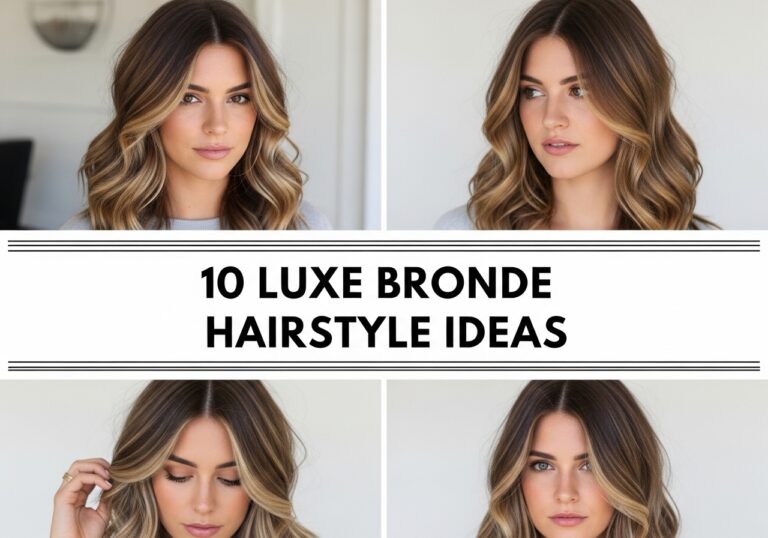 Luxe Bronde Hairstyle Ideas