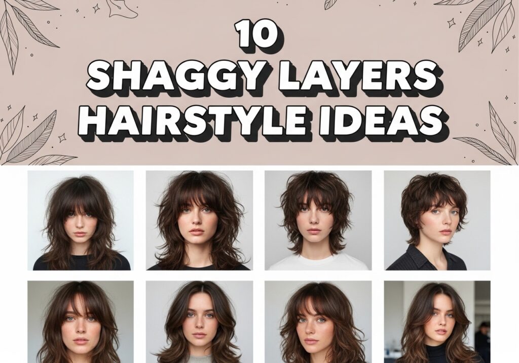 Shaggy Layers Hairstyle Ideas