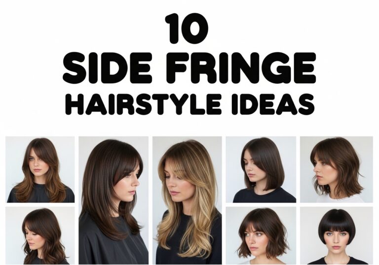 Side Fringe Hairstyle Ideas