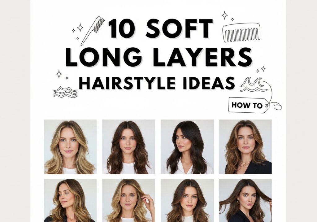 Soft Long Layers Hairstyle Ideas