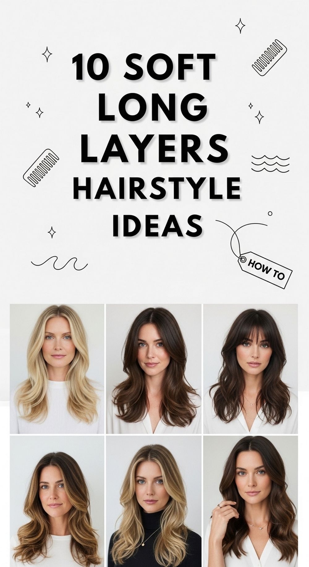 Soft Long Layers Hairstyle Ideas