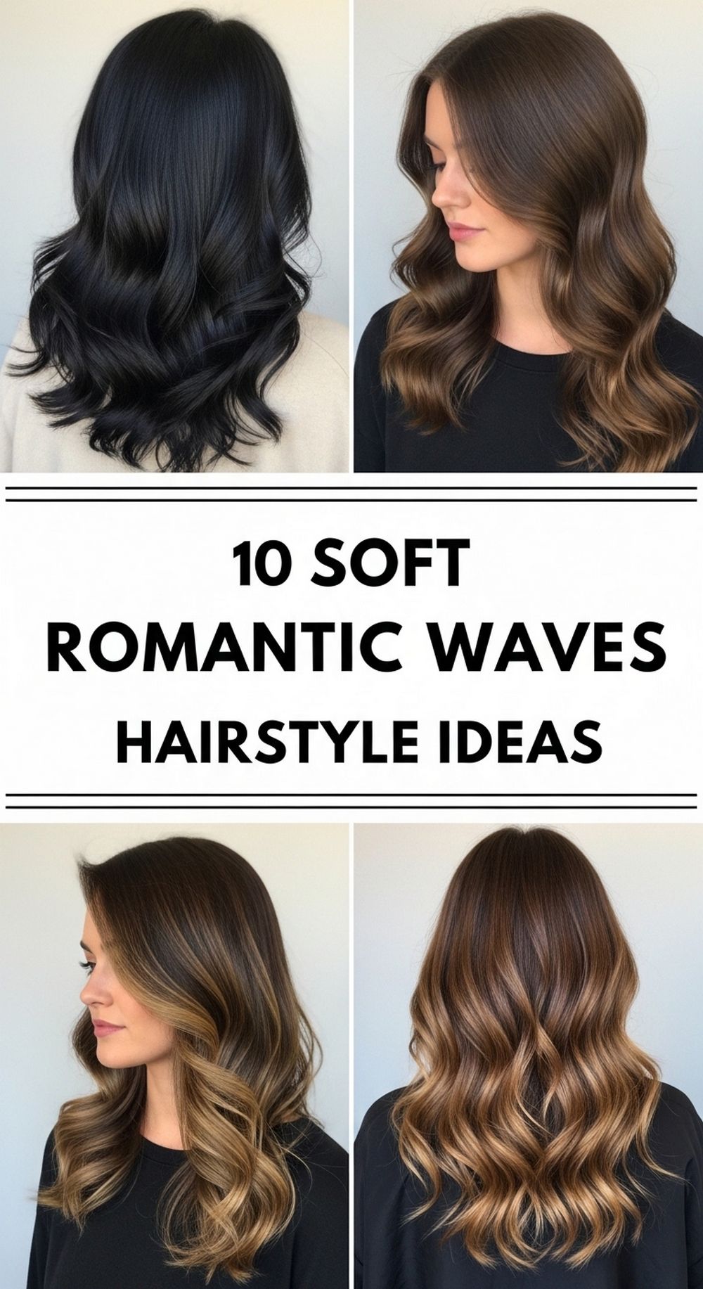 Soft Romantic Waves Hairstyle Ideas
