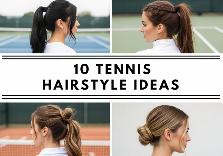 Tennis Hairstyle Ideas