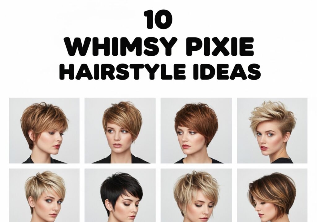 Whimsy Pixie Hairstyle Ideas