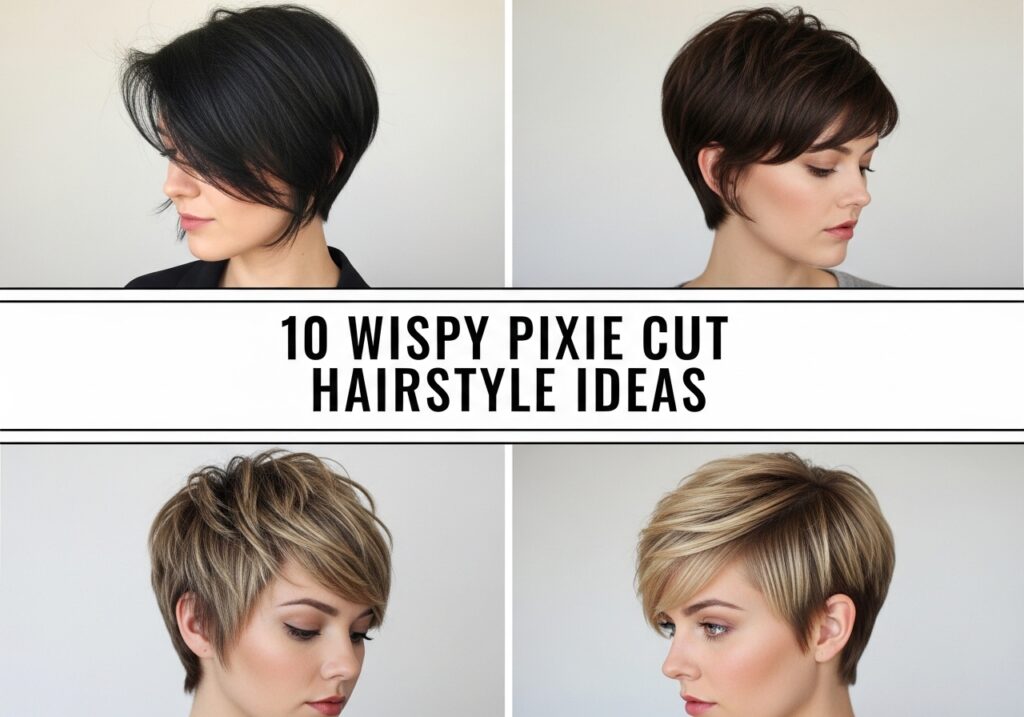 Wispy Pixie Cut Hairstyle Ideas