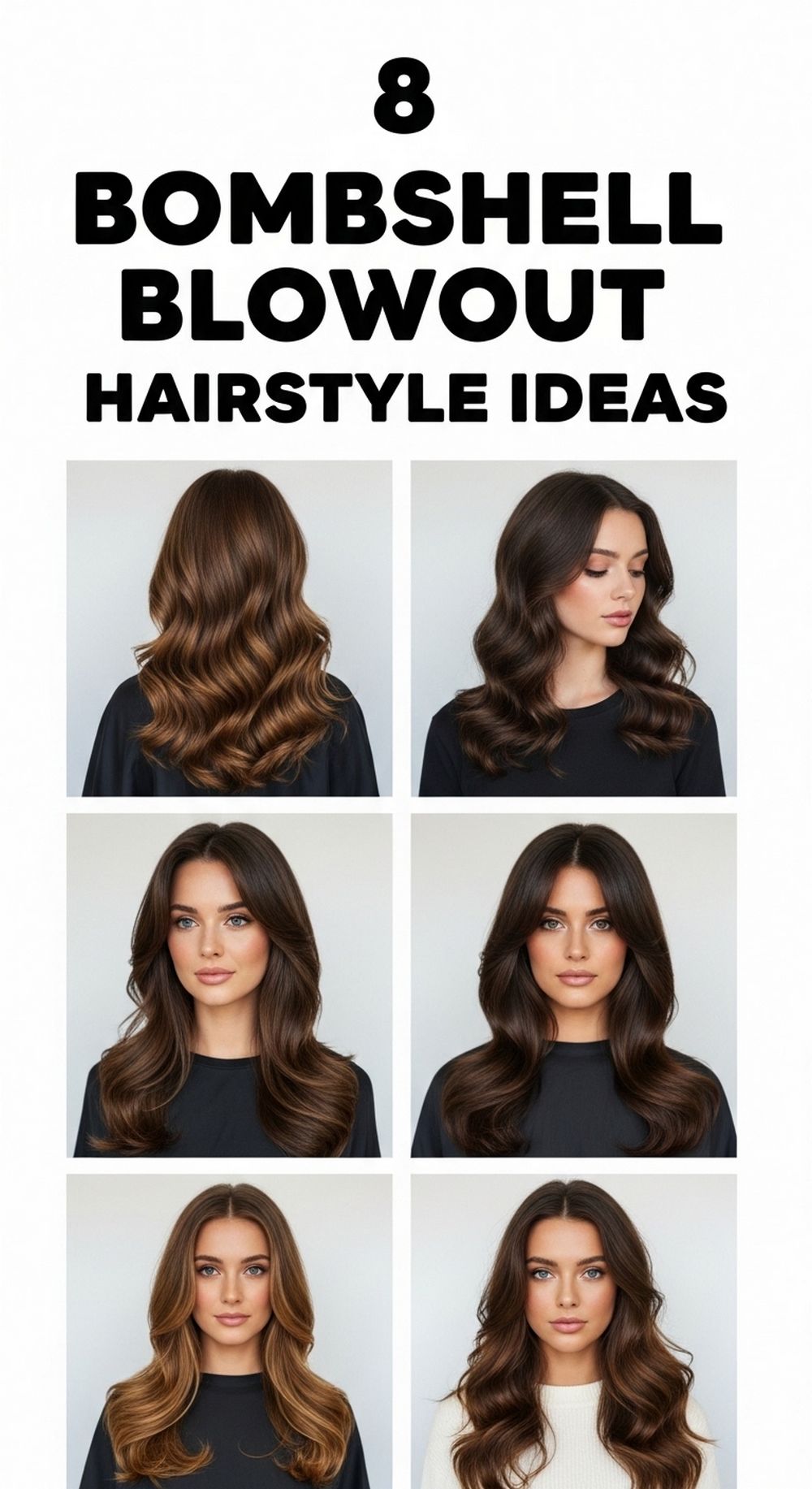 Bombshell Blowout Hairstyle Ideas