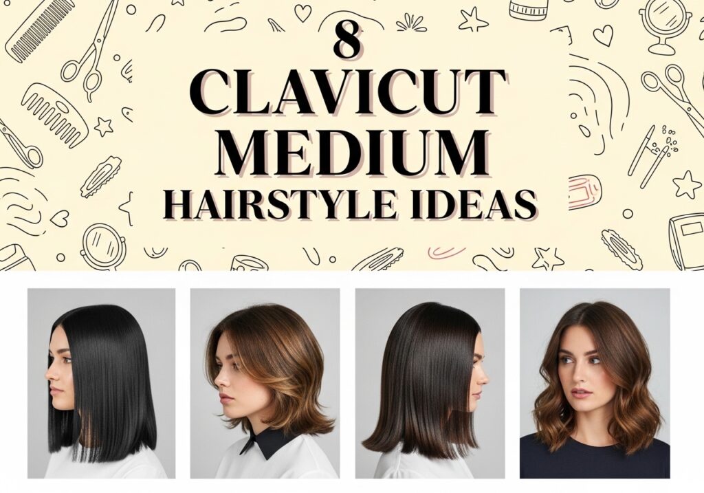 Clavicut Medium Hairstyle Ideas
