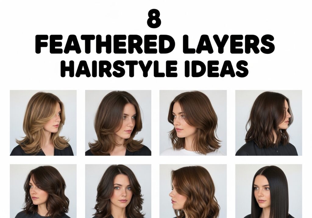 Feathered Layers Hairstyle Ideas
