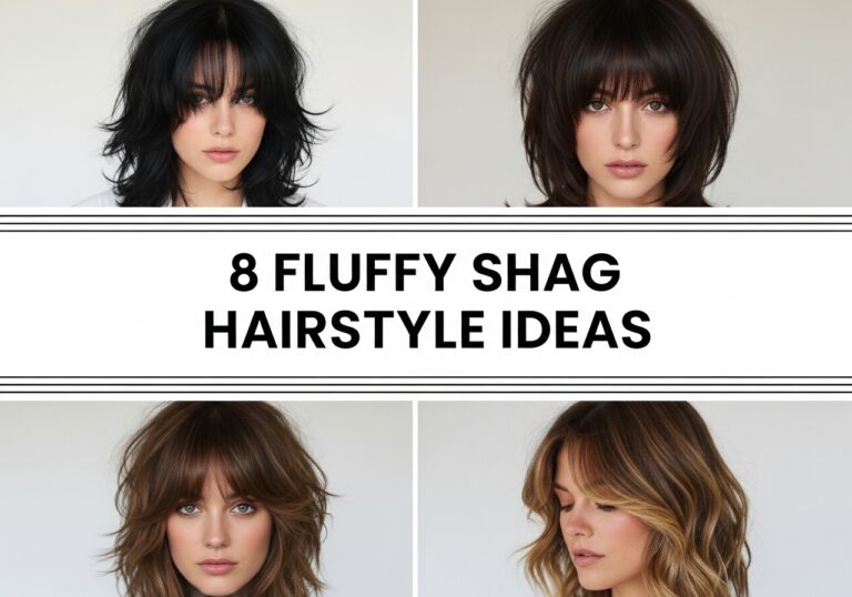 Fluffy Shag Hairstyle Ideas