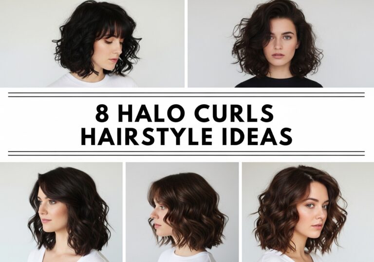 Halo Curls Hairstyle Ideas