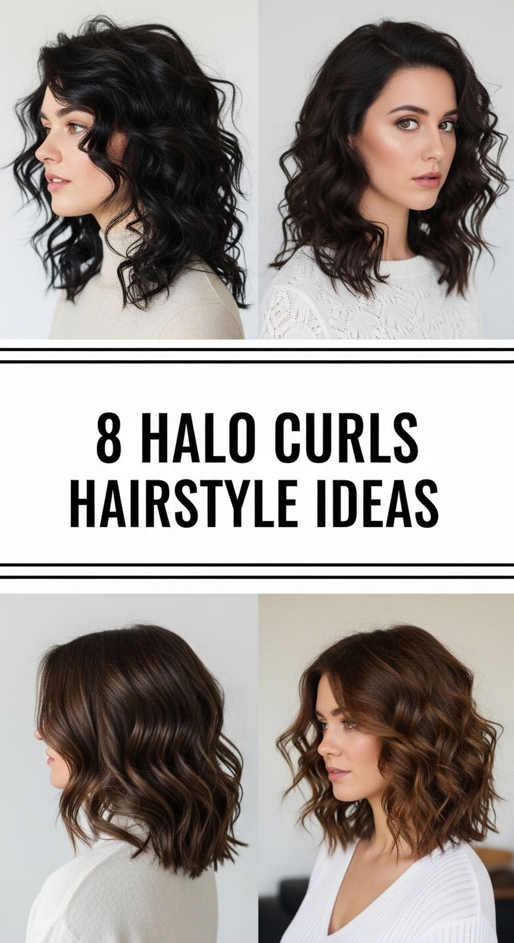 Halo Curls Hairstyle Ideas