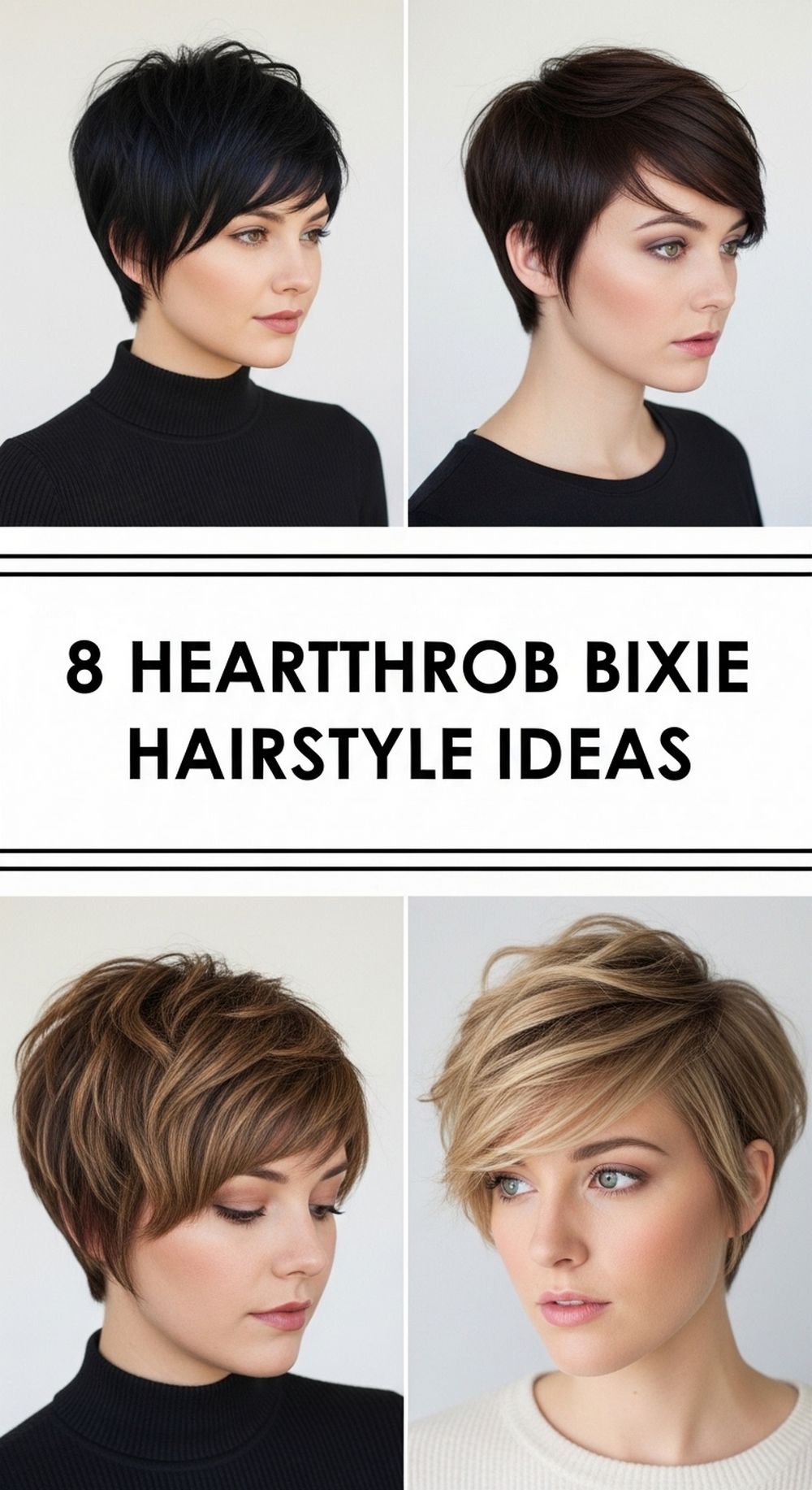 Heartthrob Bixie Hairstyle Ideas
