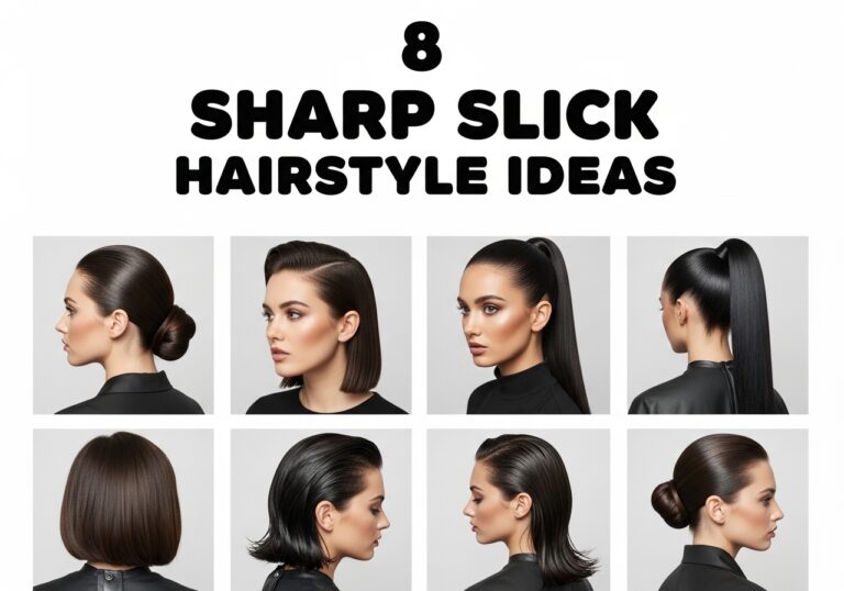 Sharp Slick Hairstyle Ideas
