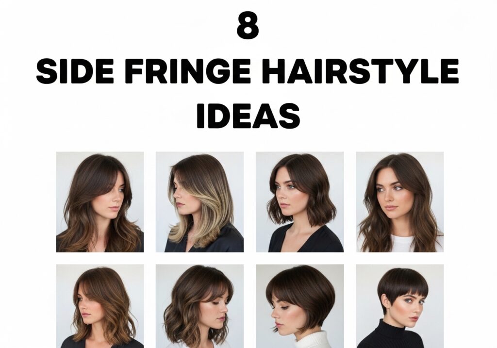 Side Fringe Hairstyle Ideas