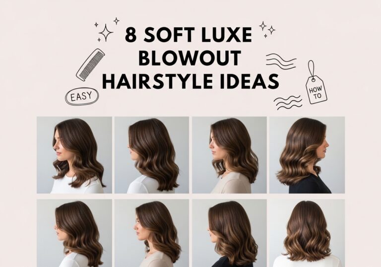 Soft Luxe Blowout Hairstyle Ideas
