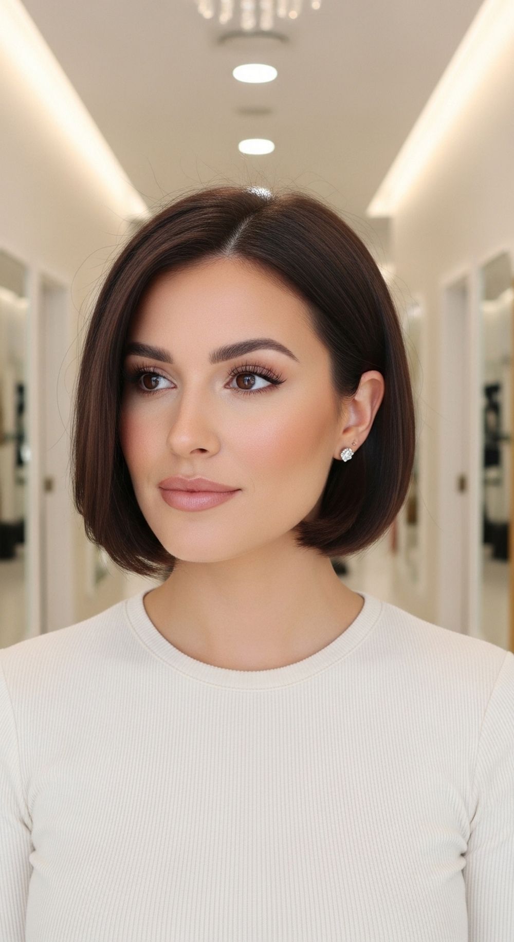 Chin-Grazing Heartthrob Bixie Hairstyle