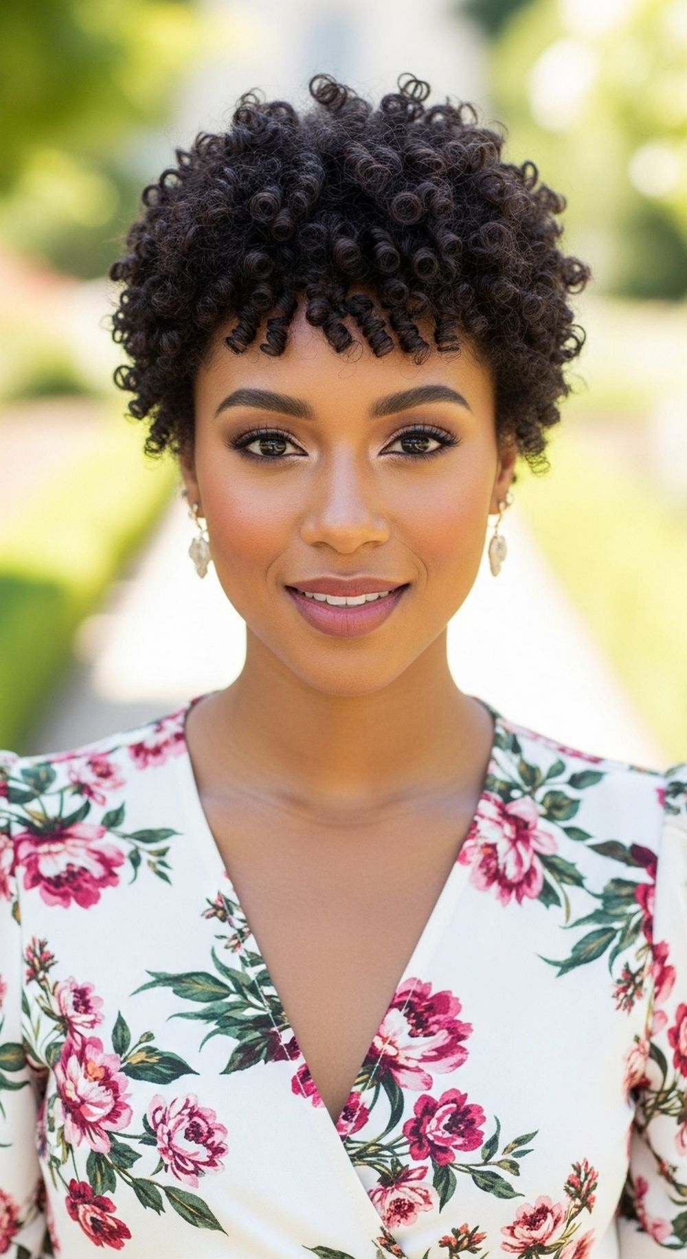 Curly Pixie Haircut Hairstyle
