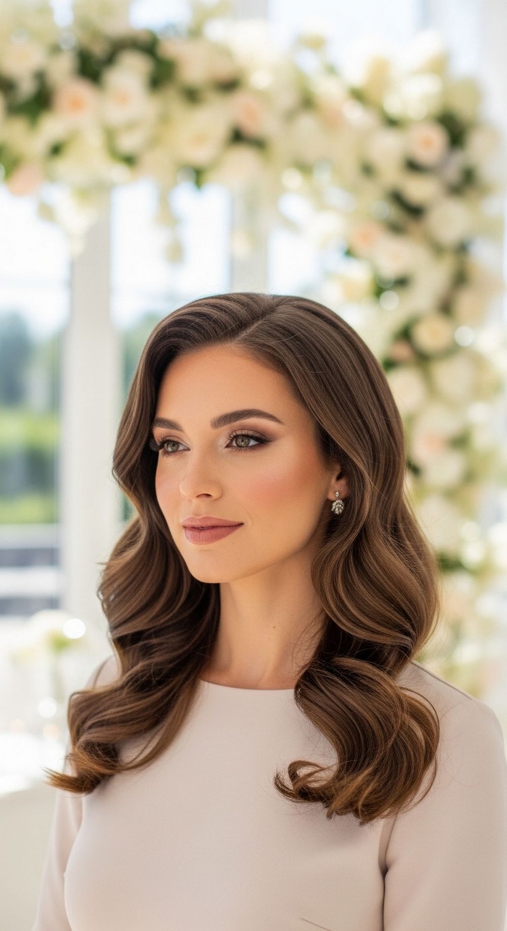 Defined Organic Curls for Events Hairstyle