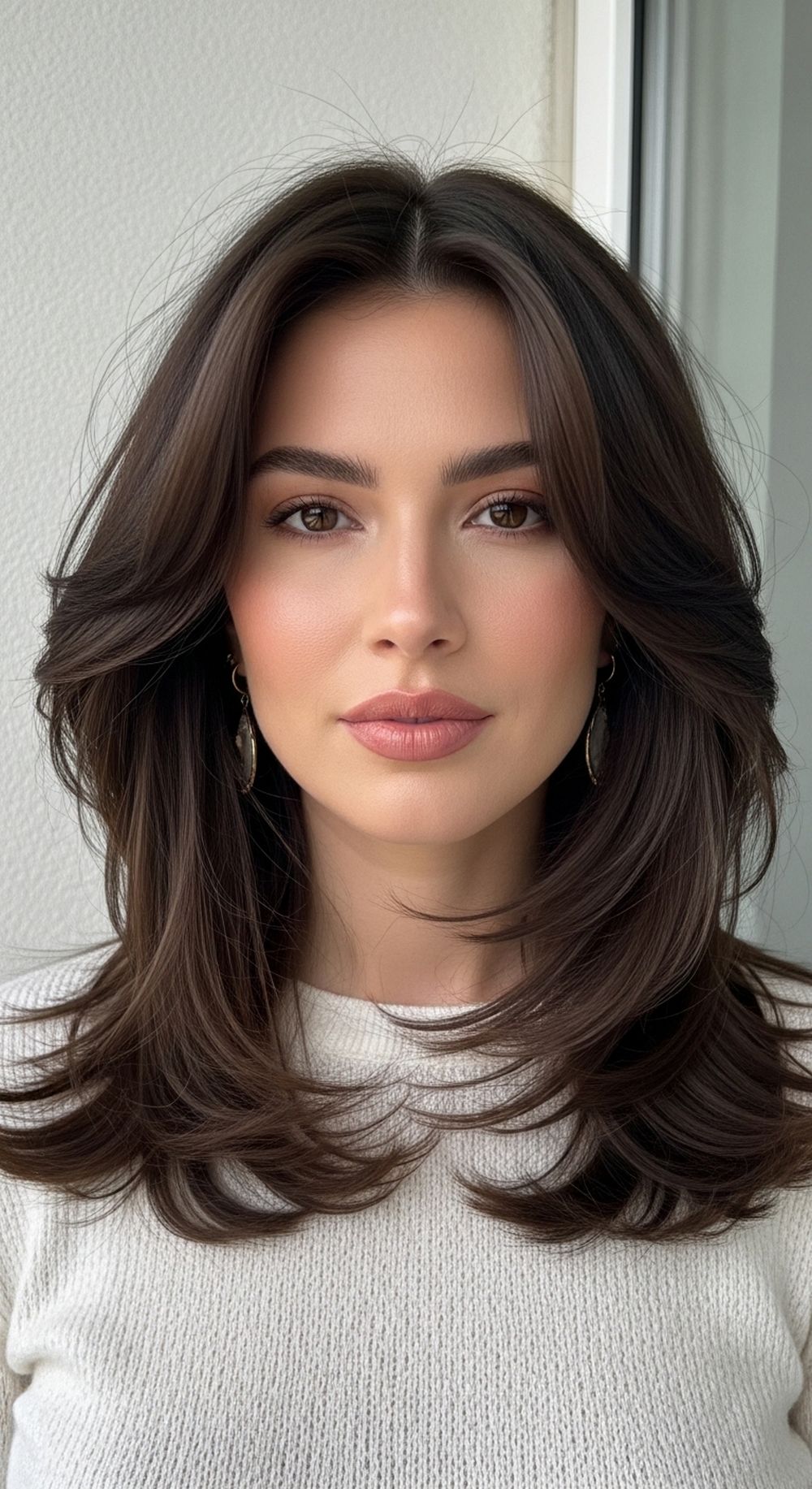Soft Layered Classic Wolf Cut Hairstyle