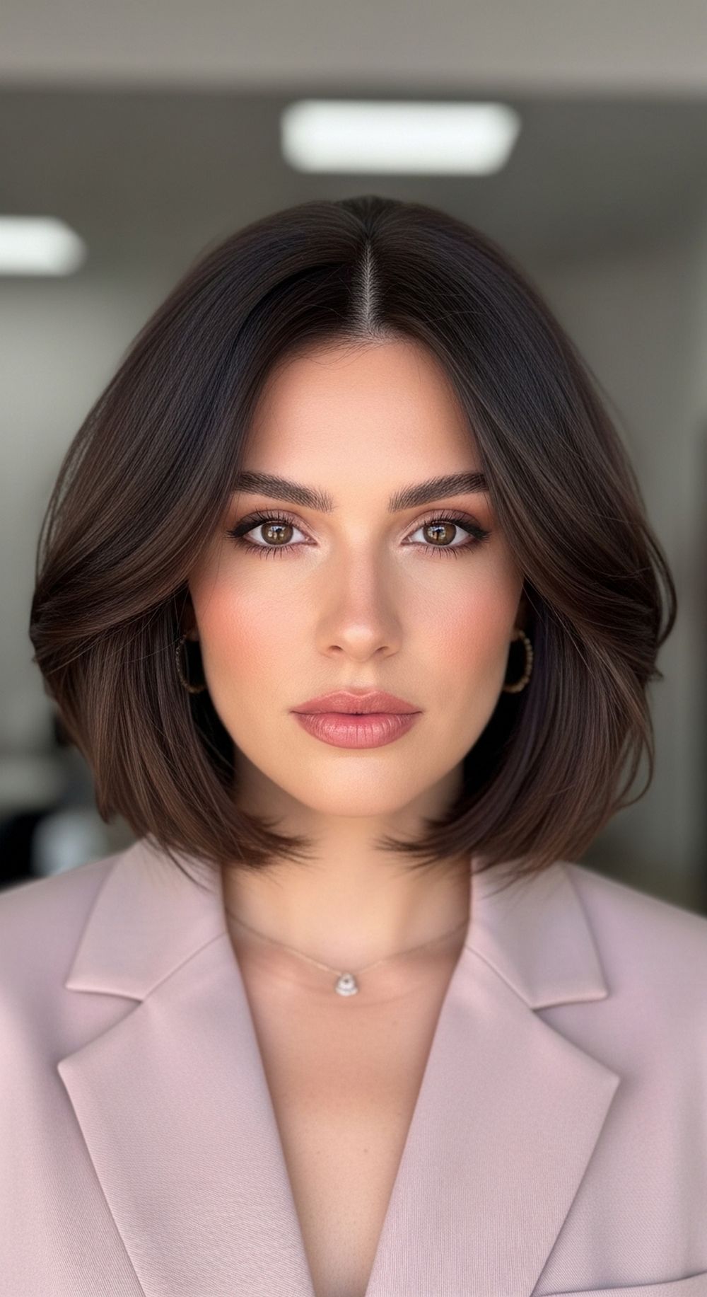 Textured Shaggy Bob Layers Hairstyle