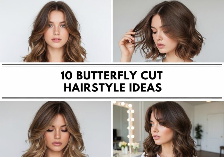 Butterfly Cut Hairstyle Ideas