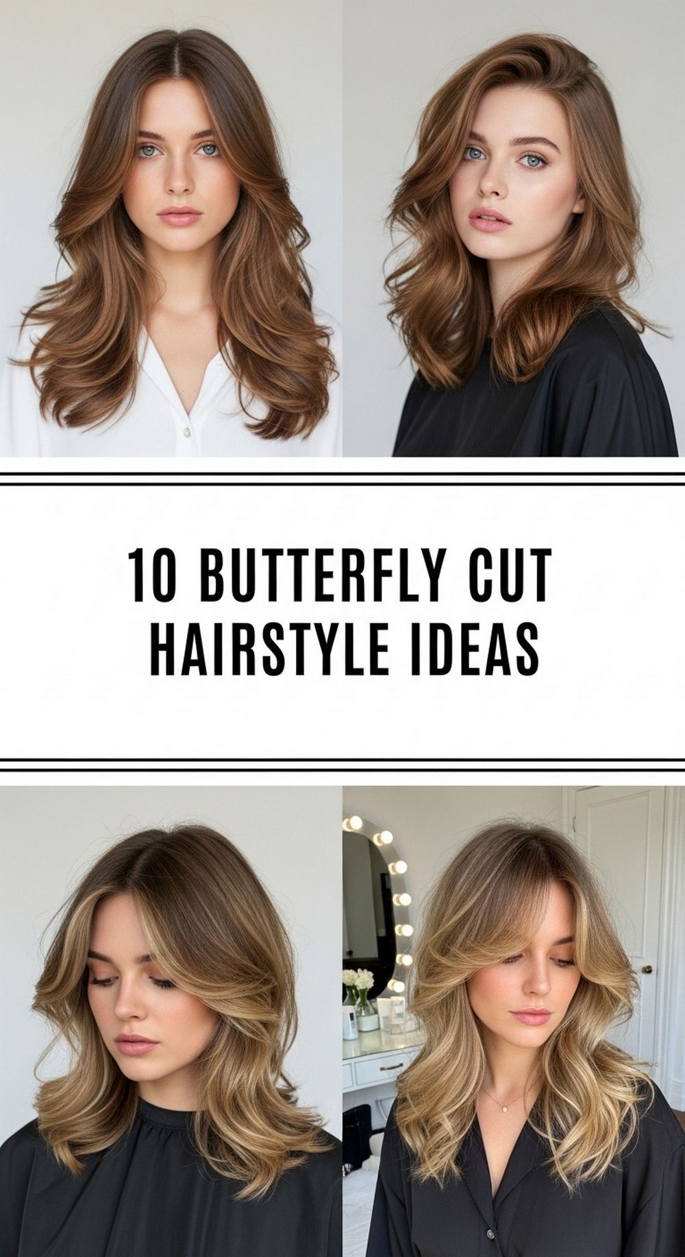 Butterfly Cut Hairstyle Ideas