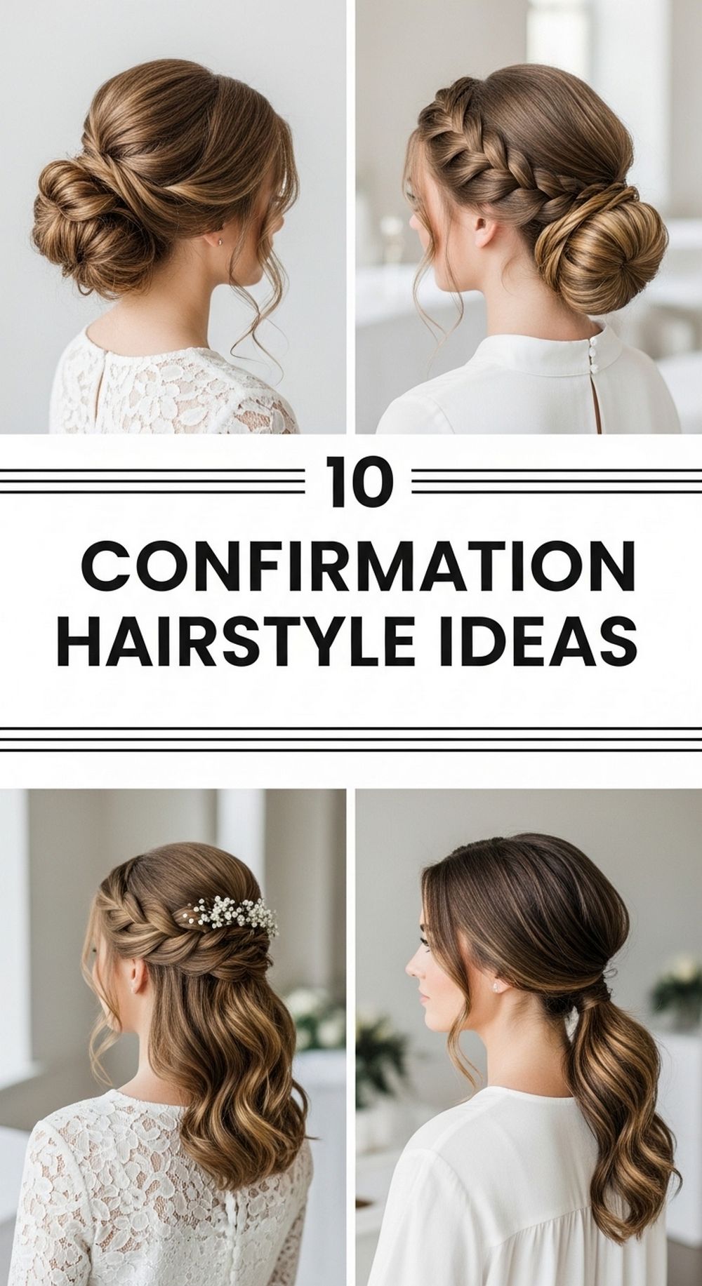 Confirmation Hairstyle Ideas