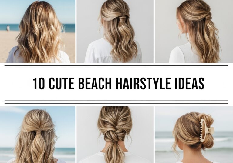 Cute Beach Hairstyle Ideas