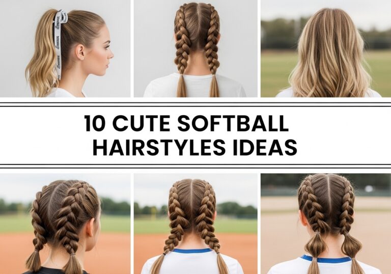 Cute Softball Hairstyles Ideas