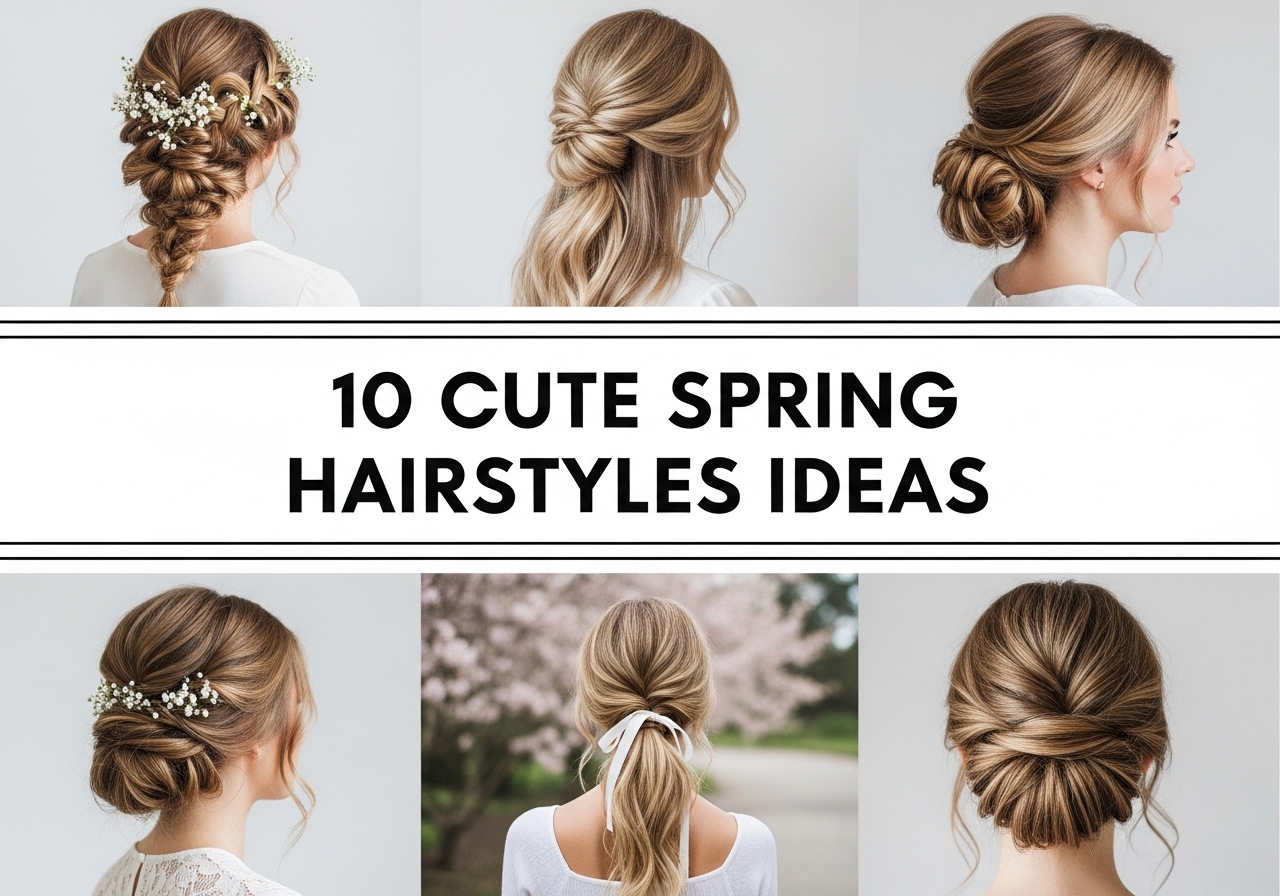 10 Cute Spring Hairstyle Ideas - Hairs Heaven