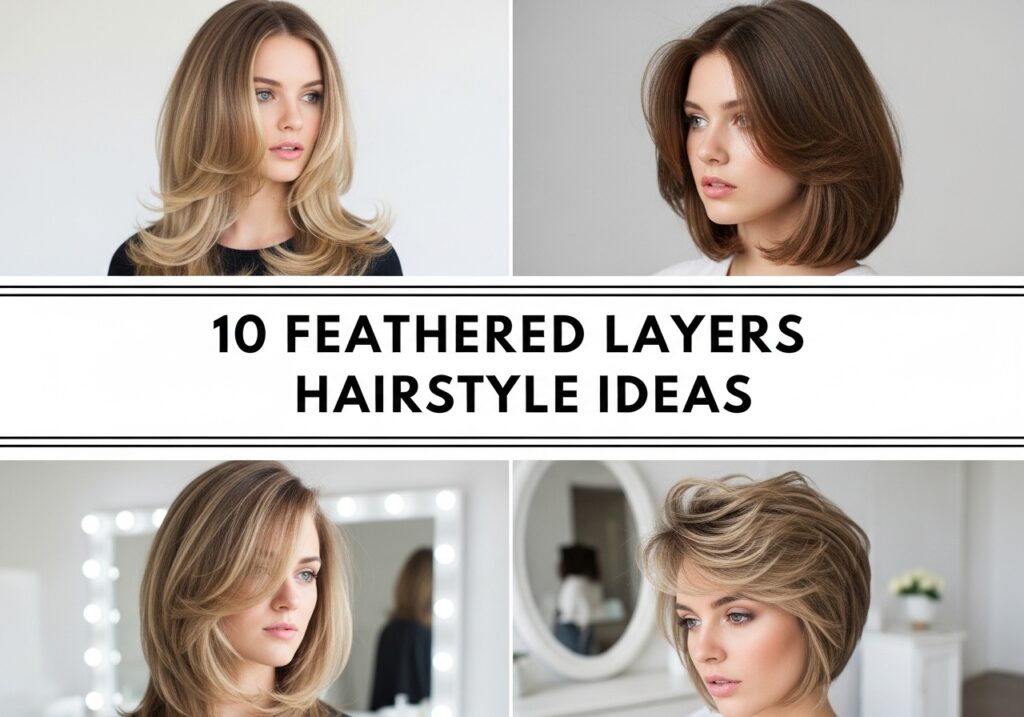 Feathered Layers Hairstyle Ideas