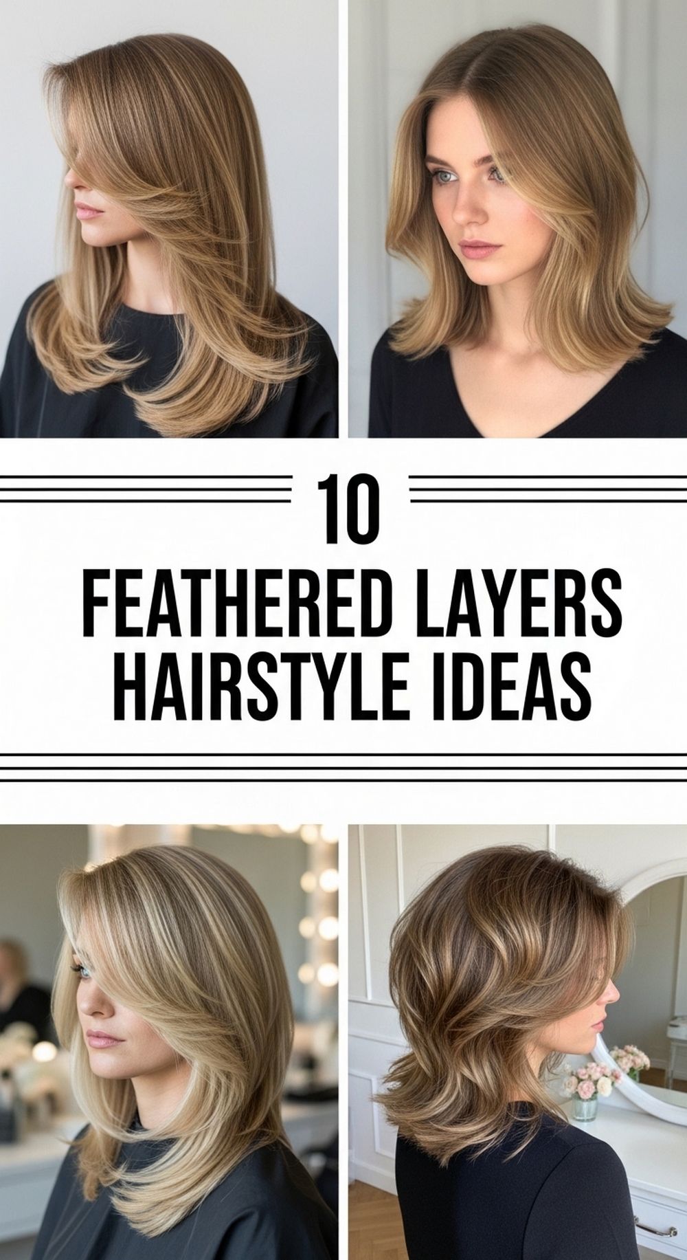 Feathered Layers Hairstyle Ideas