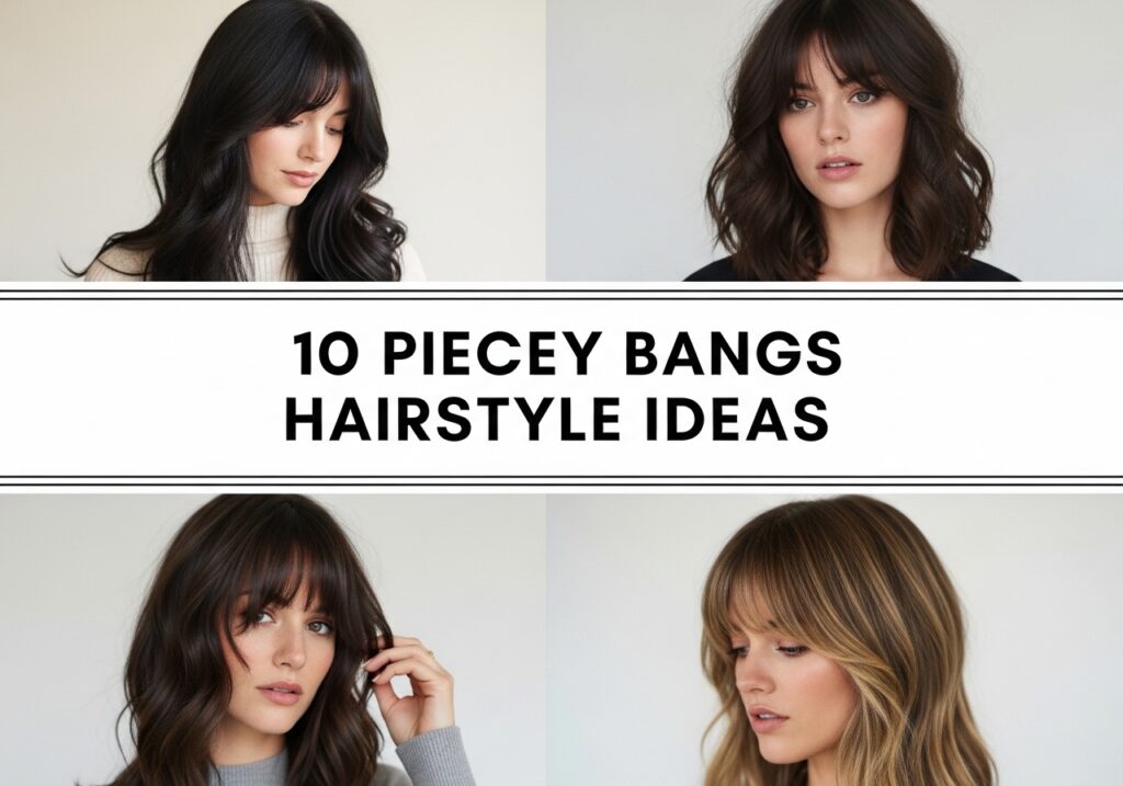 Piecey Bangs Hairstyle Ideas