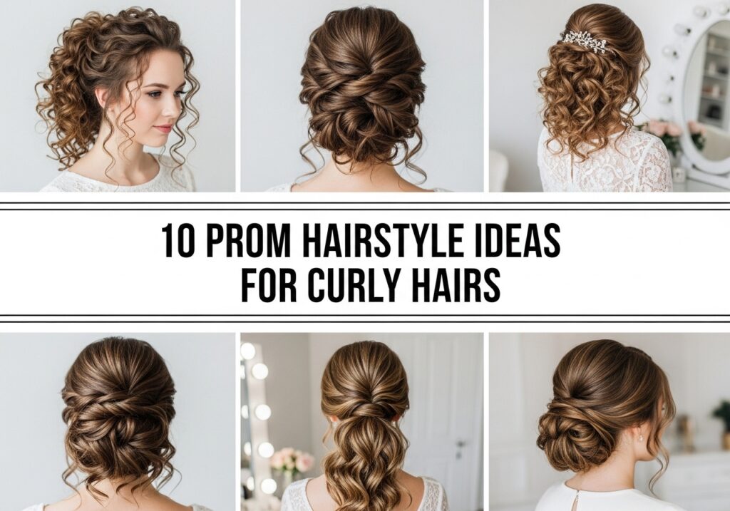Prom Hairstyle Ideas For Curly Hairs