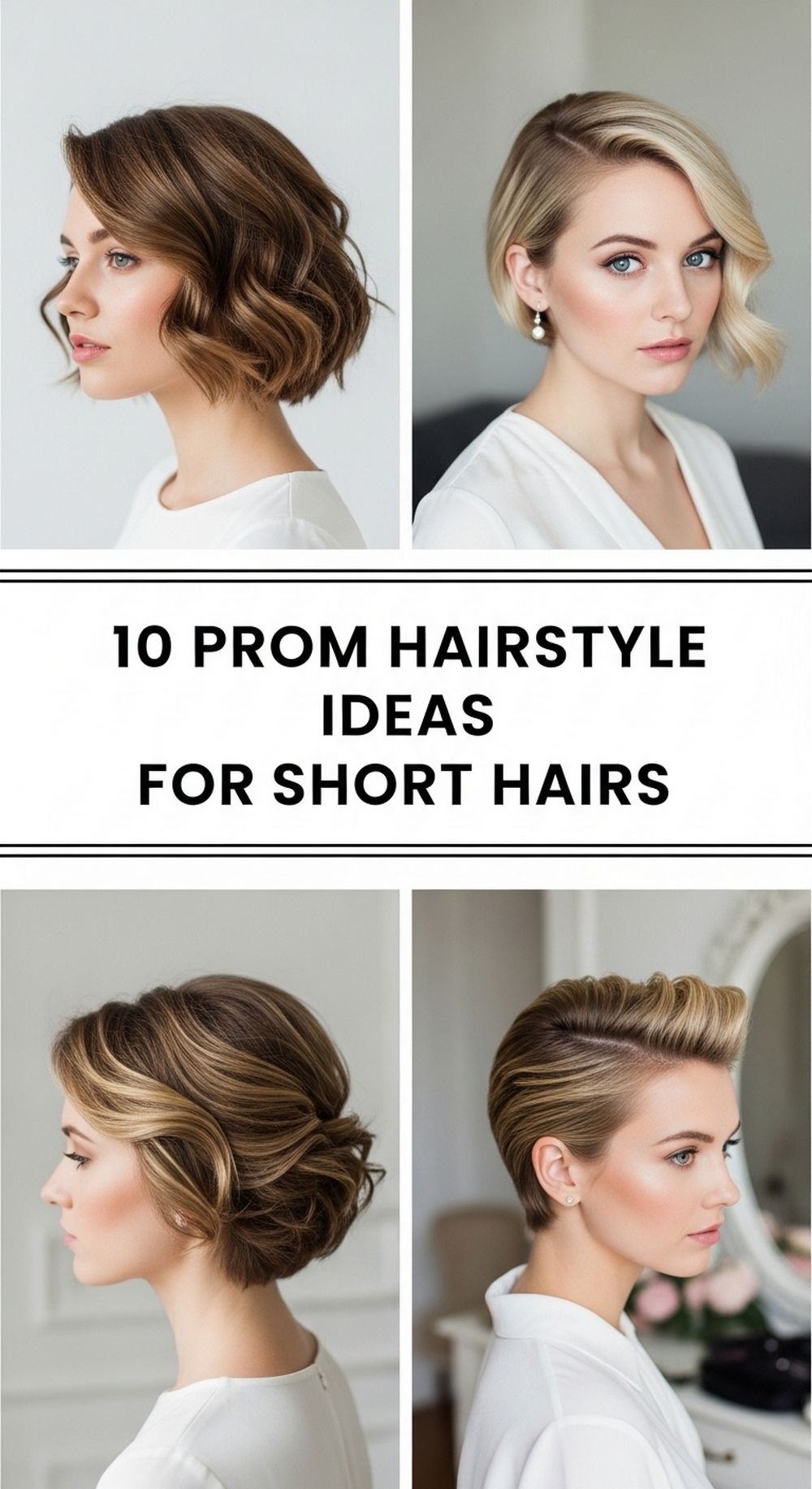Prom Hairstyle Ideas For Short Hairs