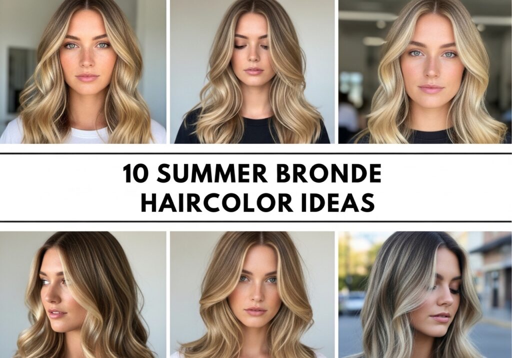 Summer Bronde Haircolor Ideas