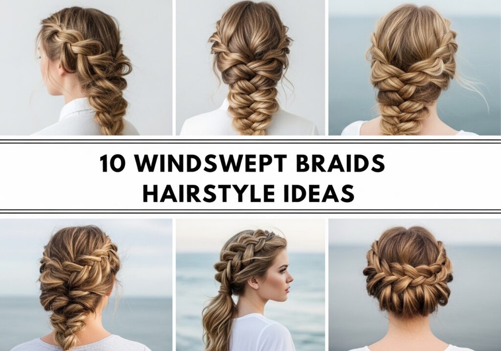 Windswept Braids Hairstyle Ideas