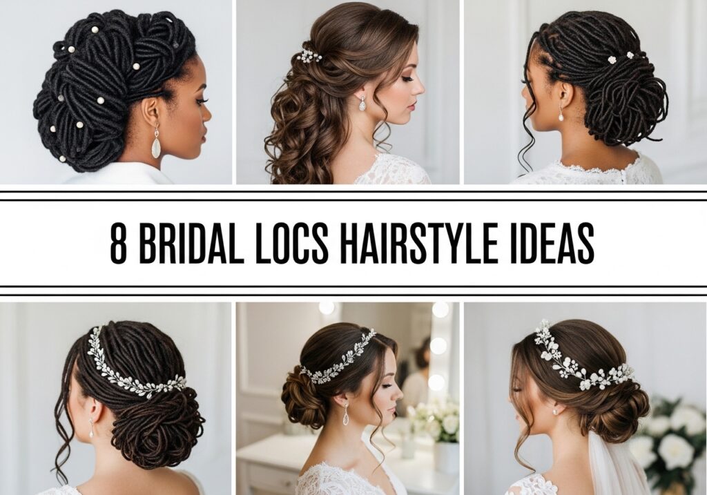 Bridal Locs Hairstyle Ideas